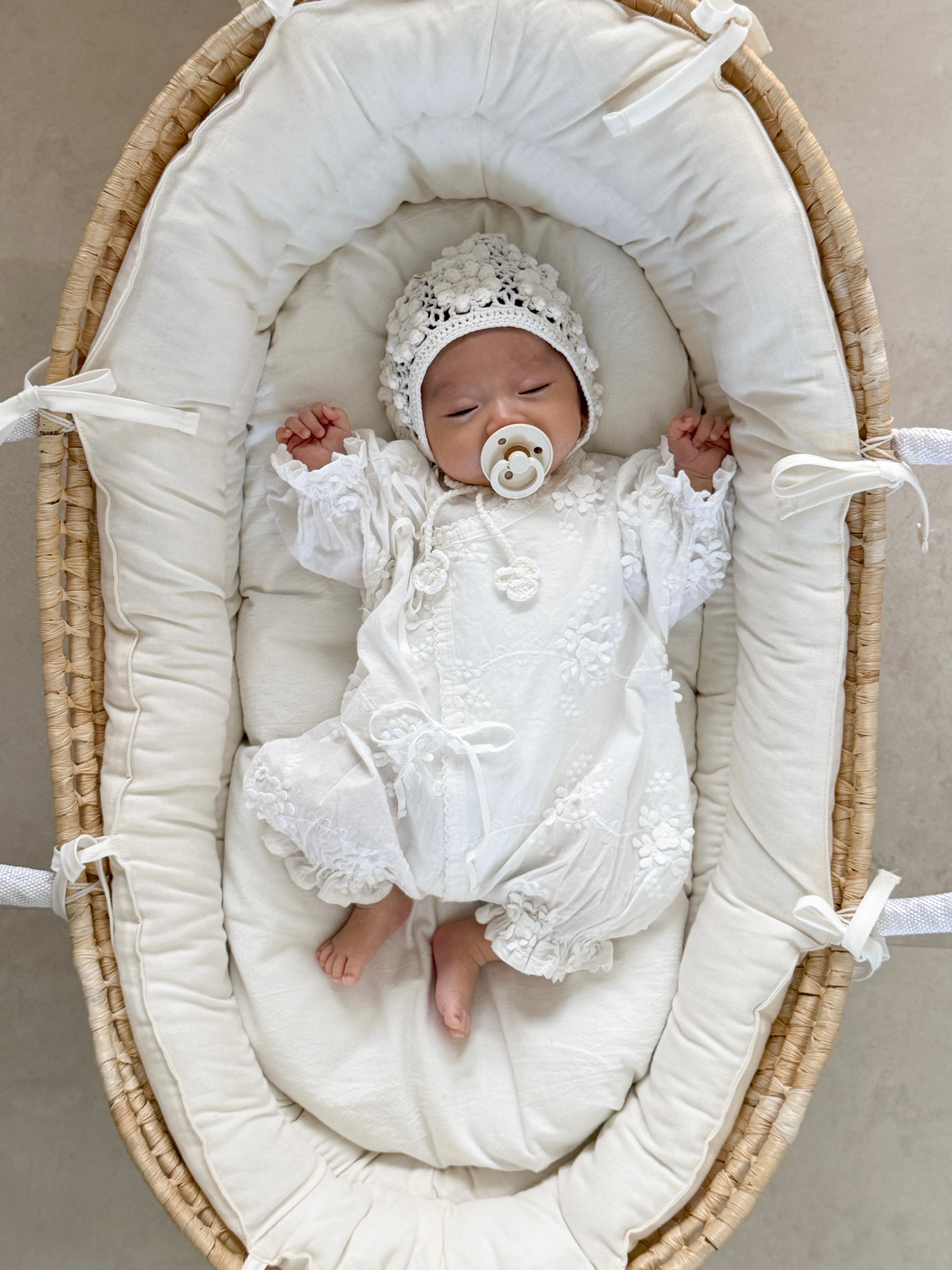 予約】monbebe / Flora newborn suit – ciel de bébé