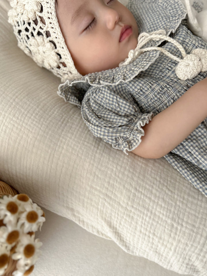 【カート追加時30%OFF】monbebe / Smocked zimmer suit