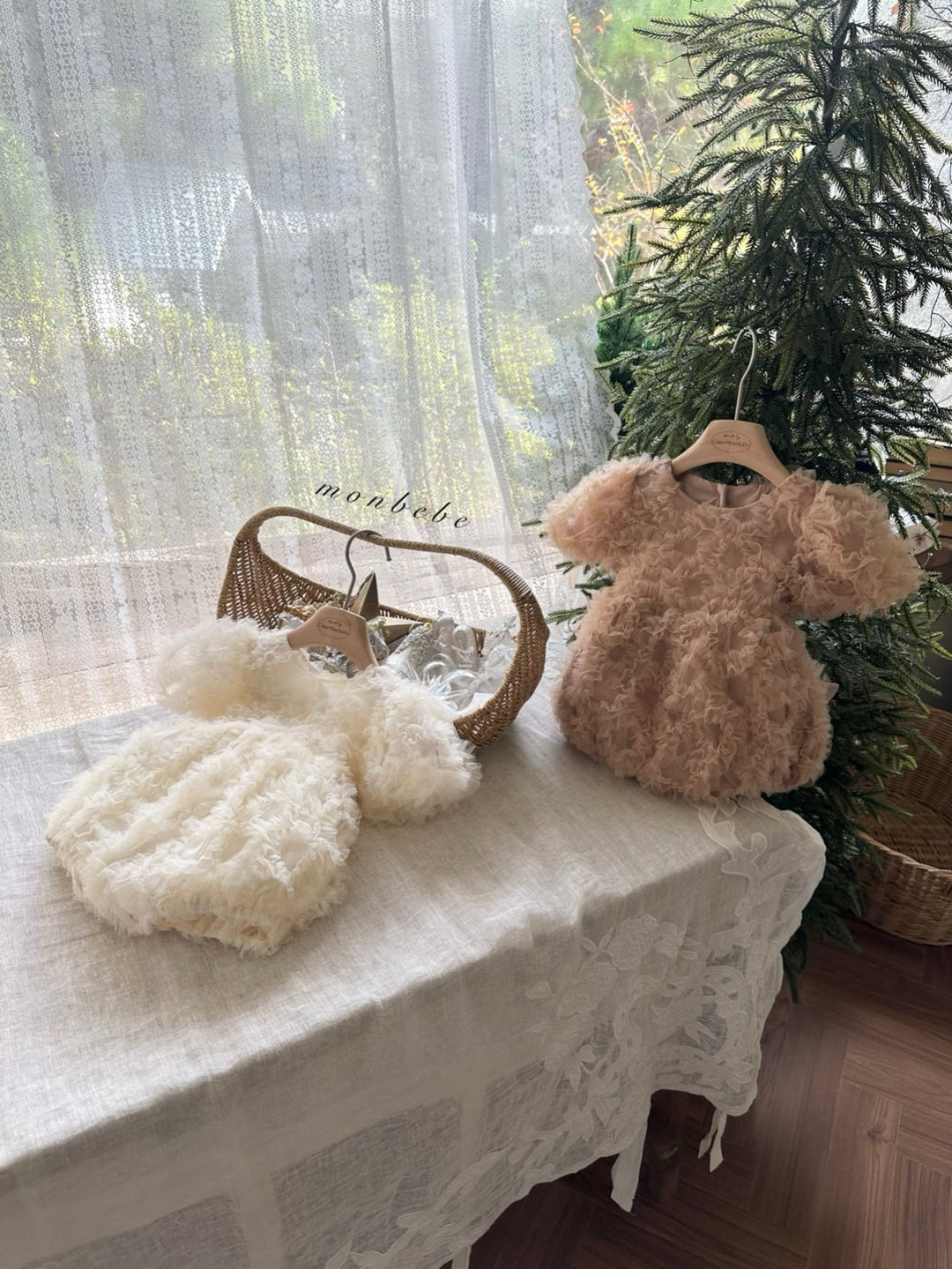 【新作 11/12発売 】monbebe / Blanc Shasha suit