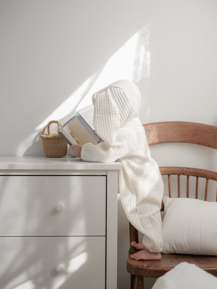 【新作:10/27以降発送】 monbebe / Bunny knit suit