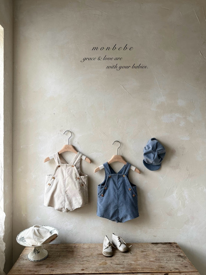 【8/15販売開始】 monbebe / Corduroy Suit (capset)