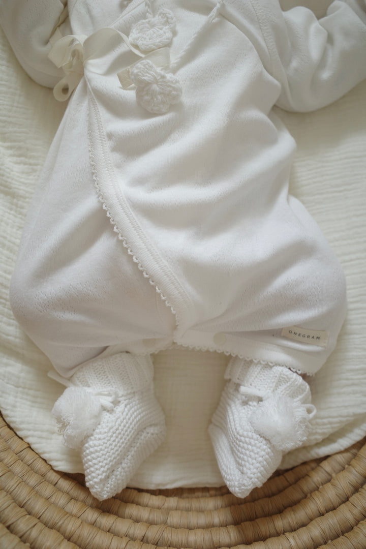 【即納】1gram  / Smile baby suit