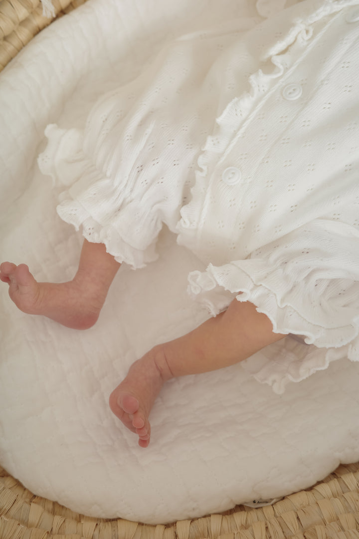 【2026夏新作】bébé / (半袖) whipped frill suit