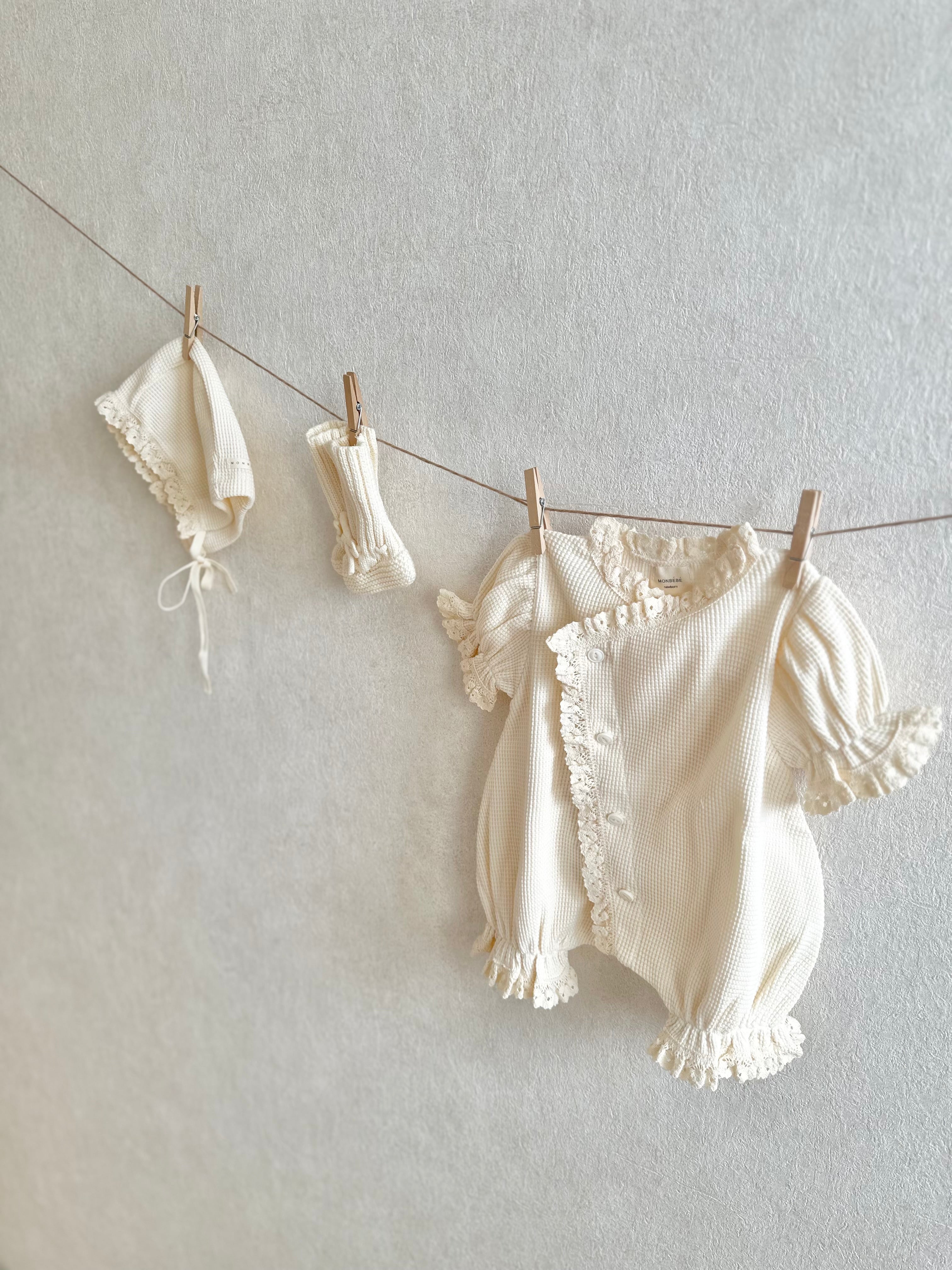 bébé / waffle bonnet – ciel de bébé