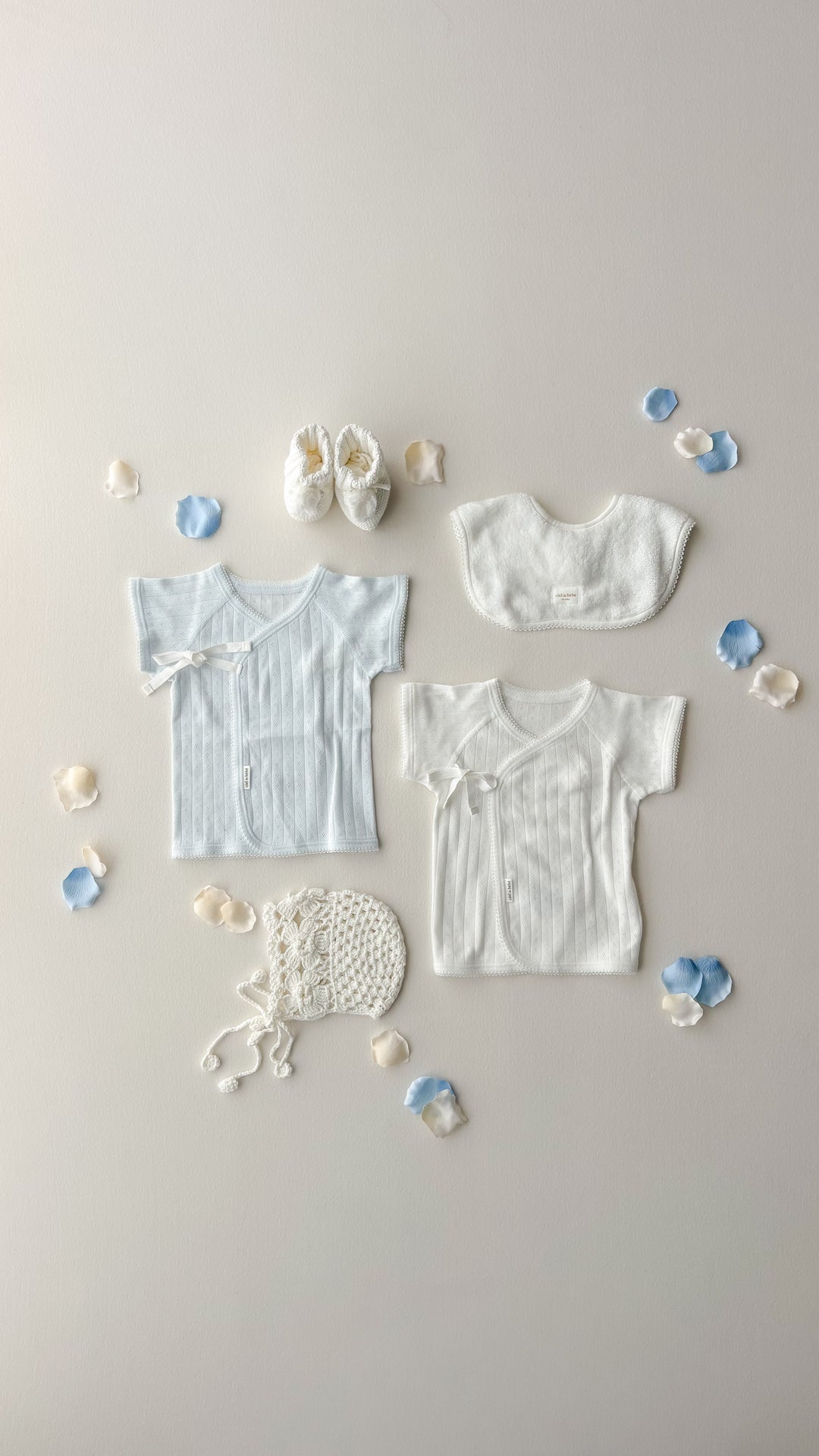 【即納】bébé / 【半袖】Savon Organic underwear (短肌着ype)