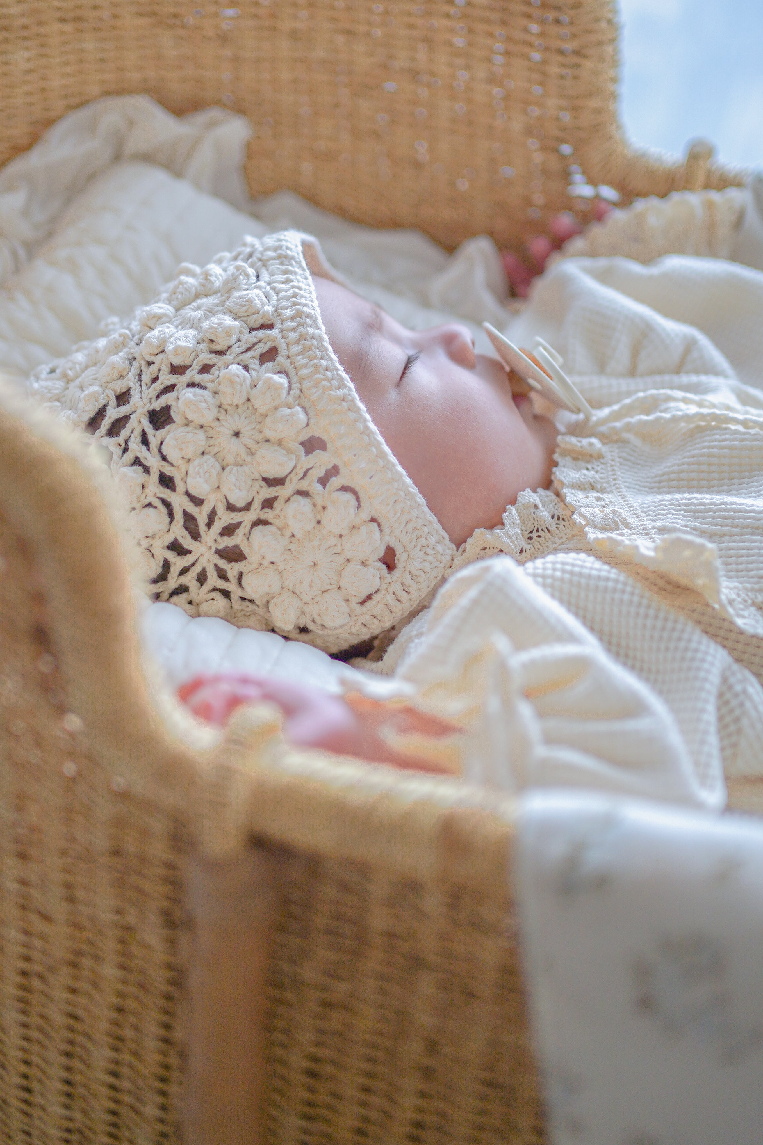 bébé / (長袖) waffle glory suit – ciel de bébé