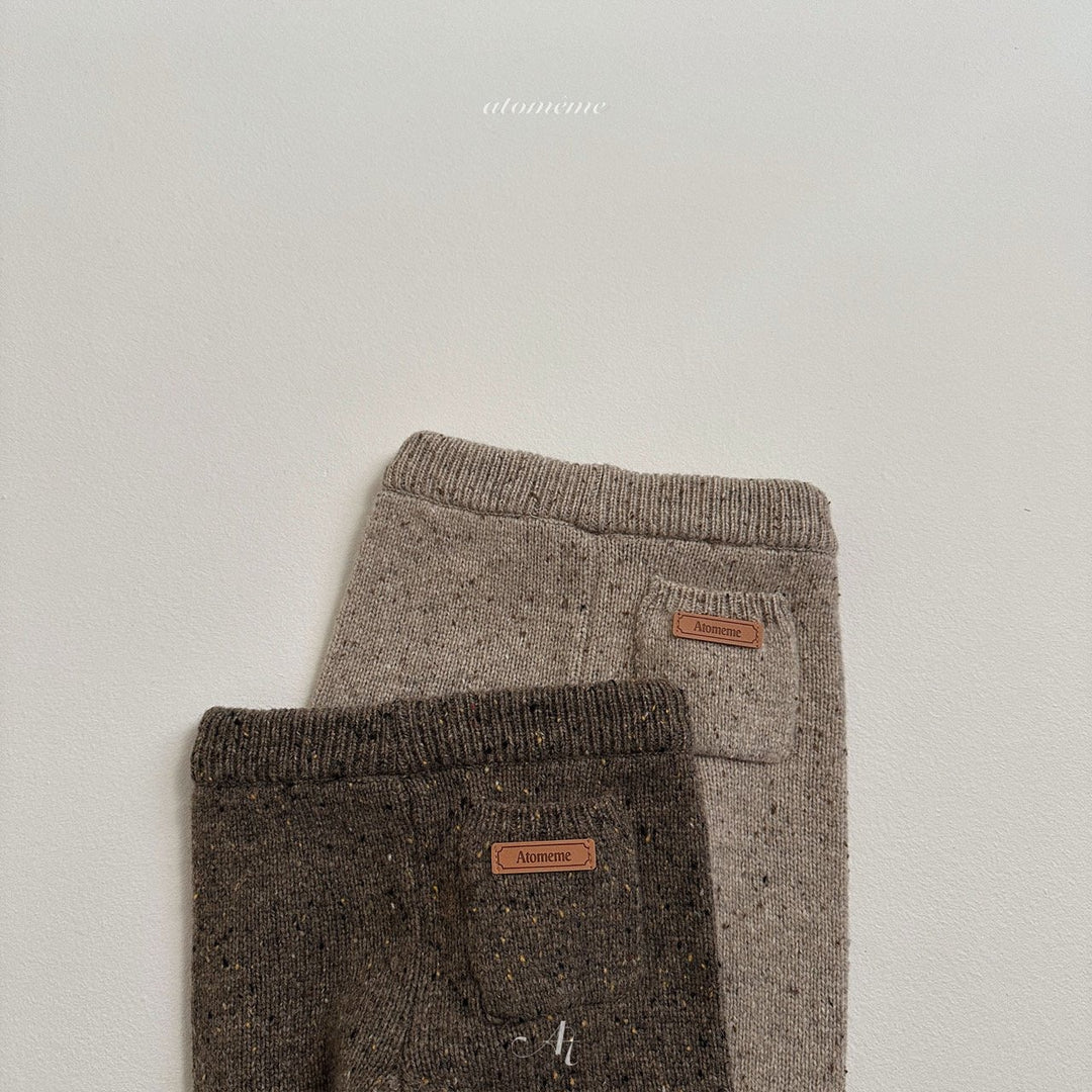 atomeme / wool knit pants