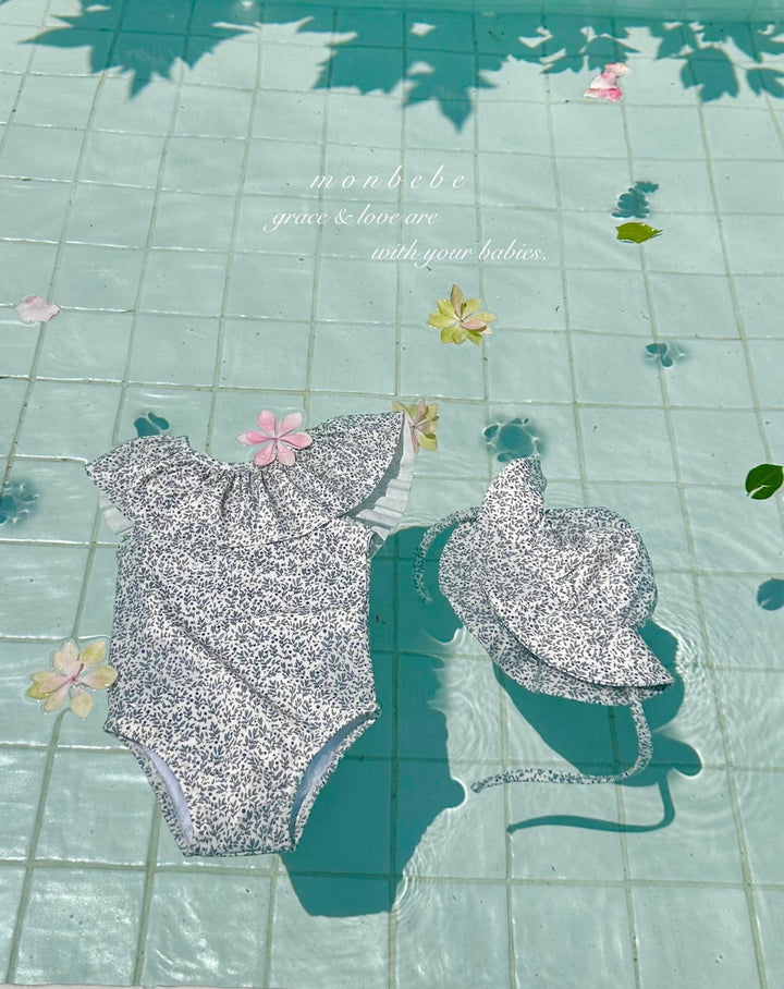 【S即納】monbebe / Lolo Swimwear(ボンネットセット)