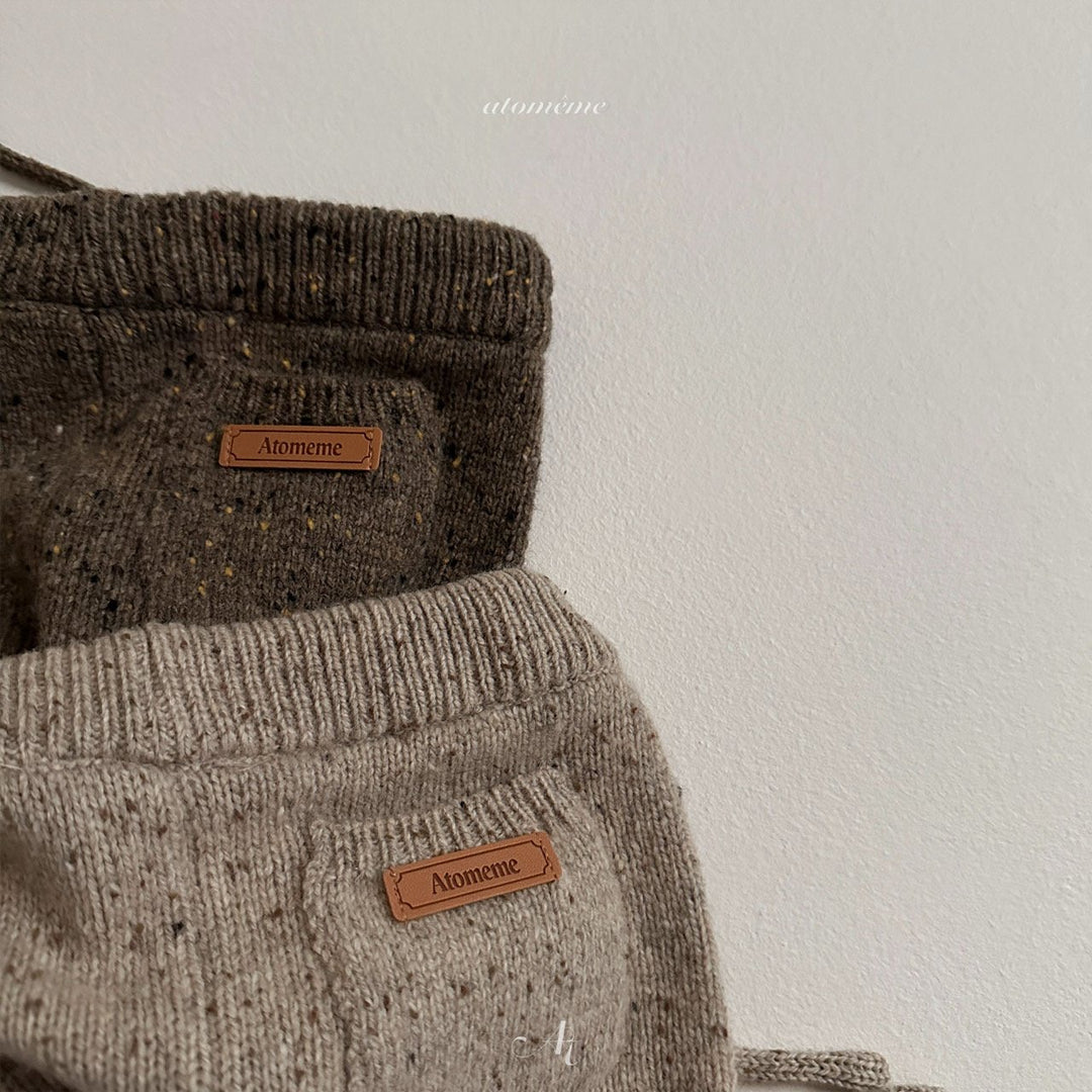 atomeme / wool knit pants