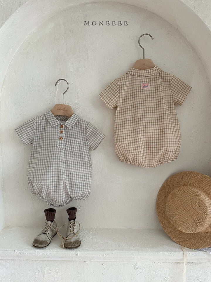 【monbebe夏新作】monbebe / Rio Check Suit