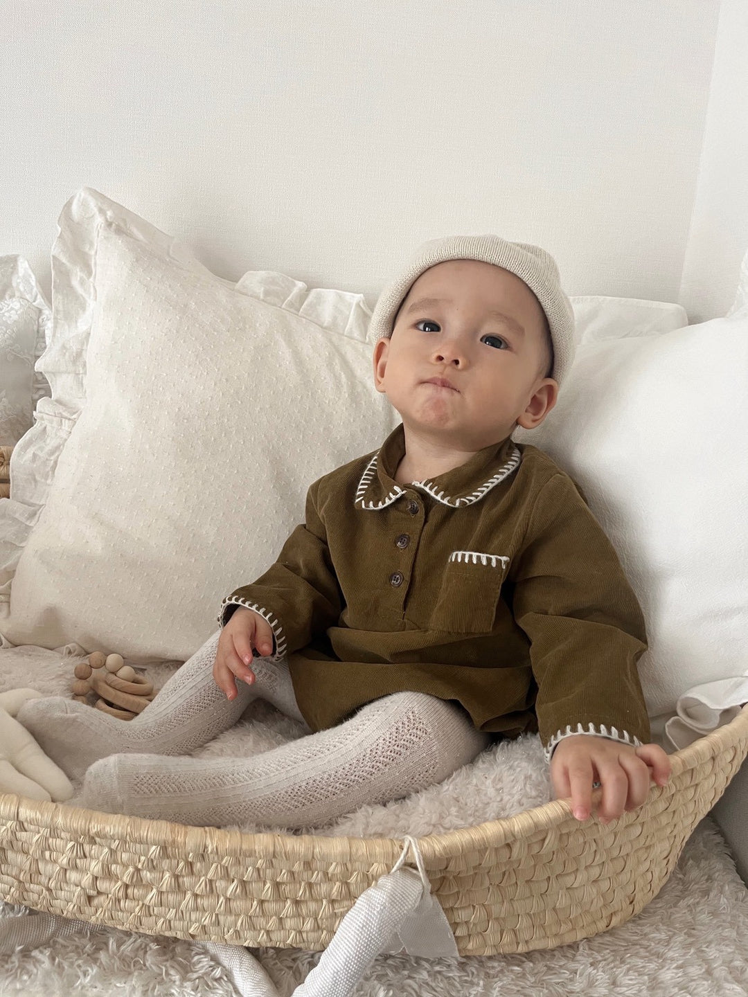 【新作:10/27以降発送】 monbebe / Louis melo suit