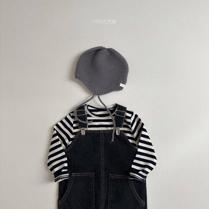 minirobe /  mango stripe round tee