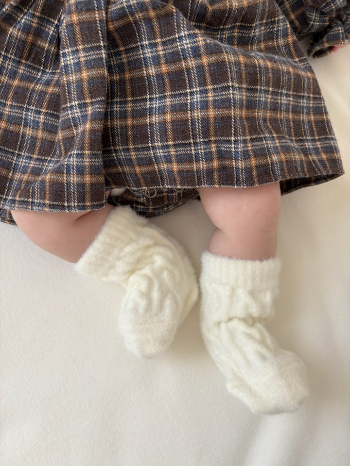 【新作 11/12発売 】monbebe / Lope Check suit