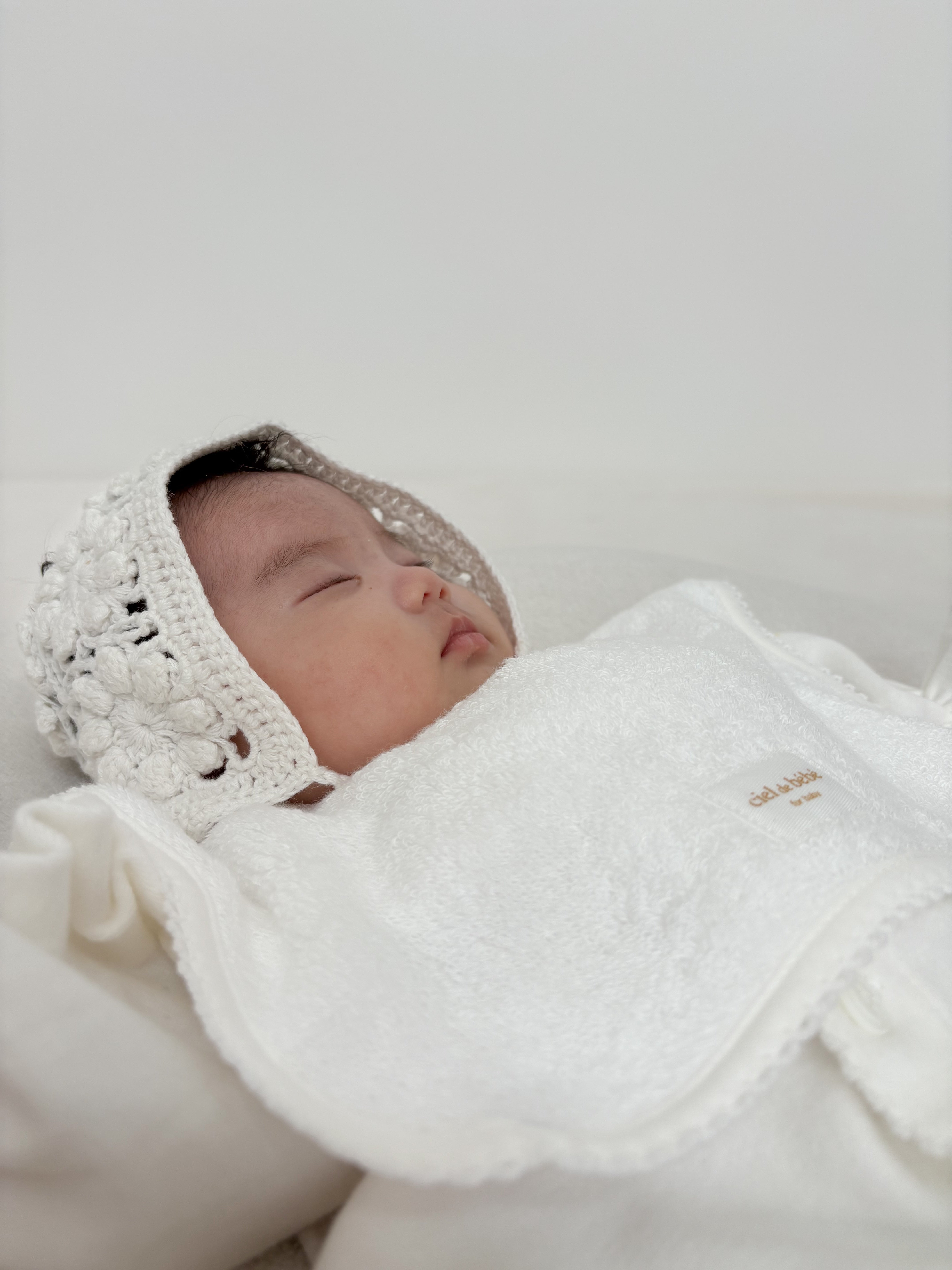 即納】bébé / (今治タオル使用) Luna bib – ciel de bébé