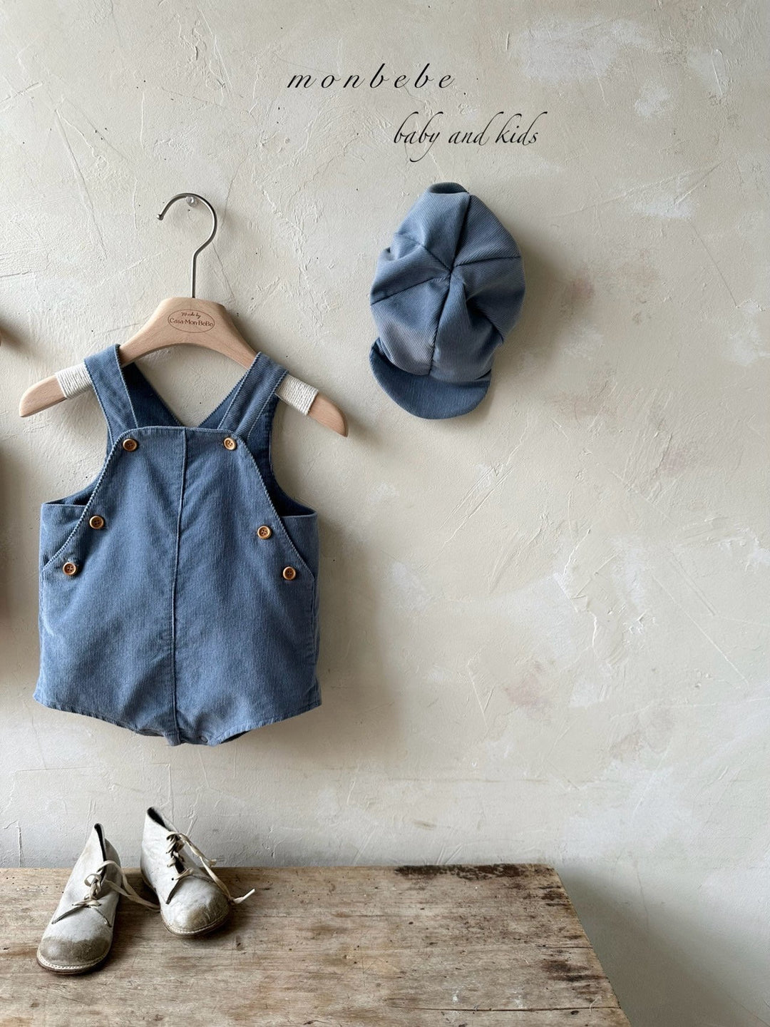 【8/15販売開始】 monbebe / Corduroy Suit (capset)