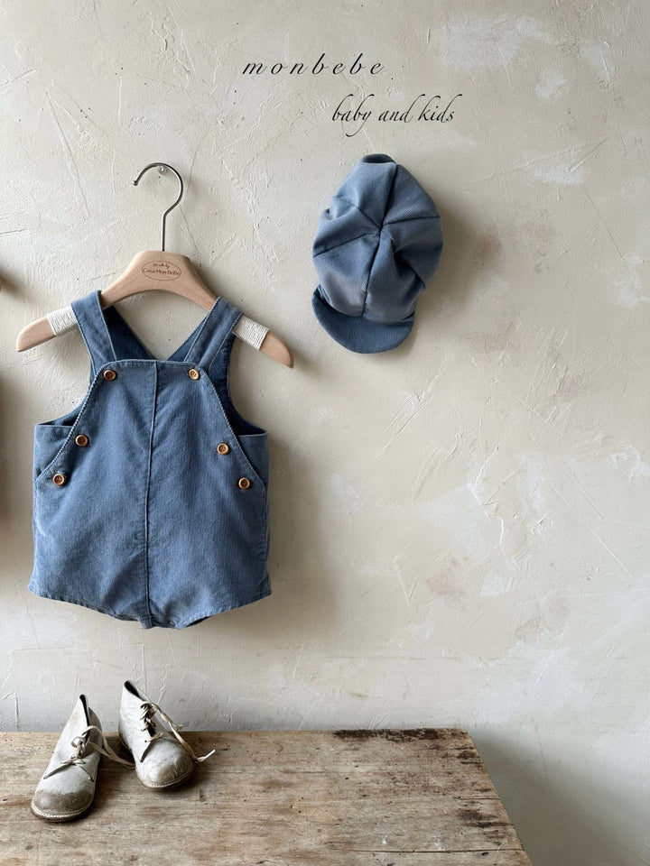【8/15販売開始】 monbebe / Corduroy Suit (capset)