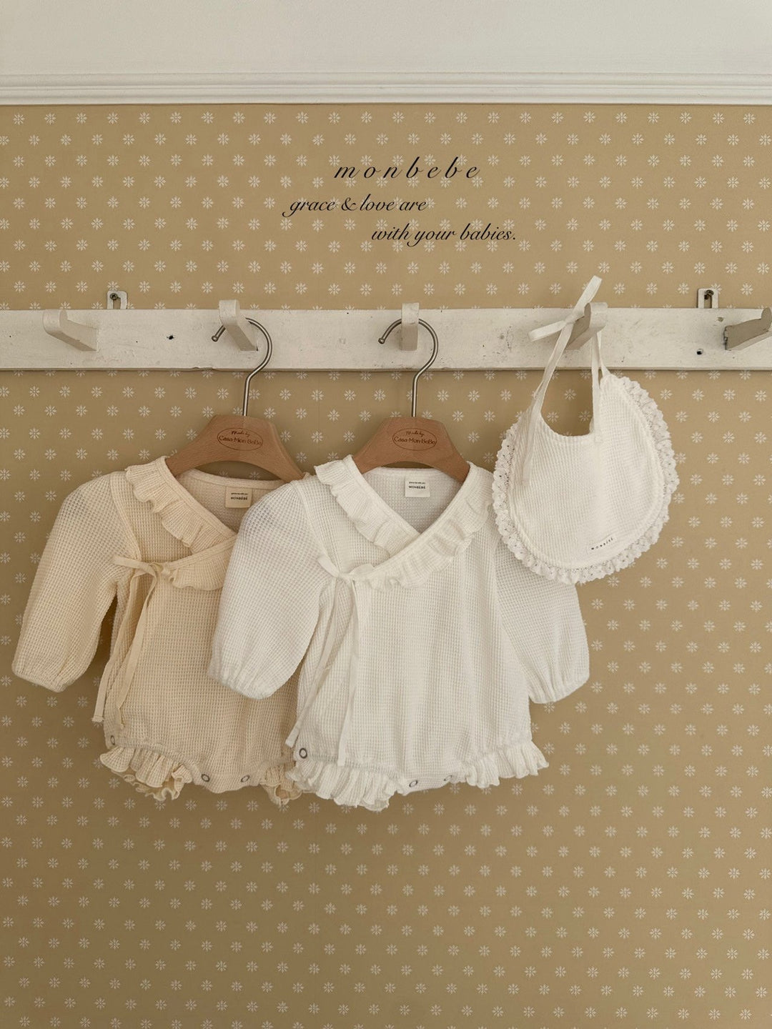 【2026春新作】monbebe / Waffle Wrap Suit