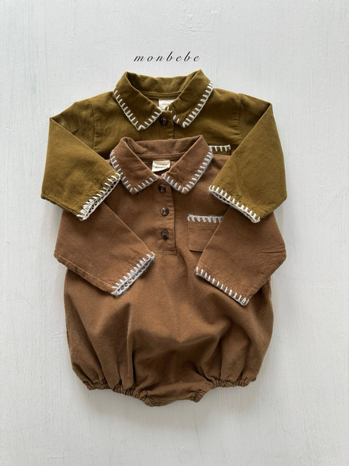 【新作:10/27以降発送】 monbebe / Louis melo suit