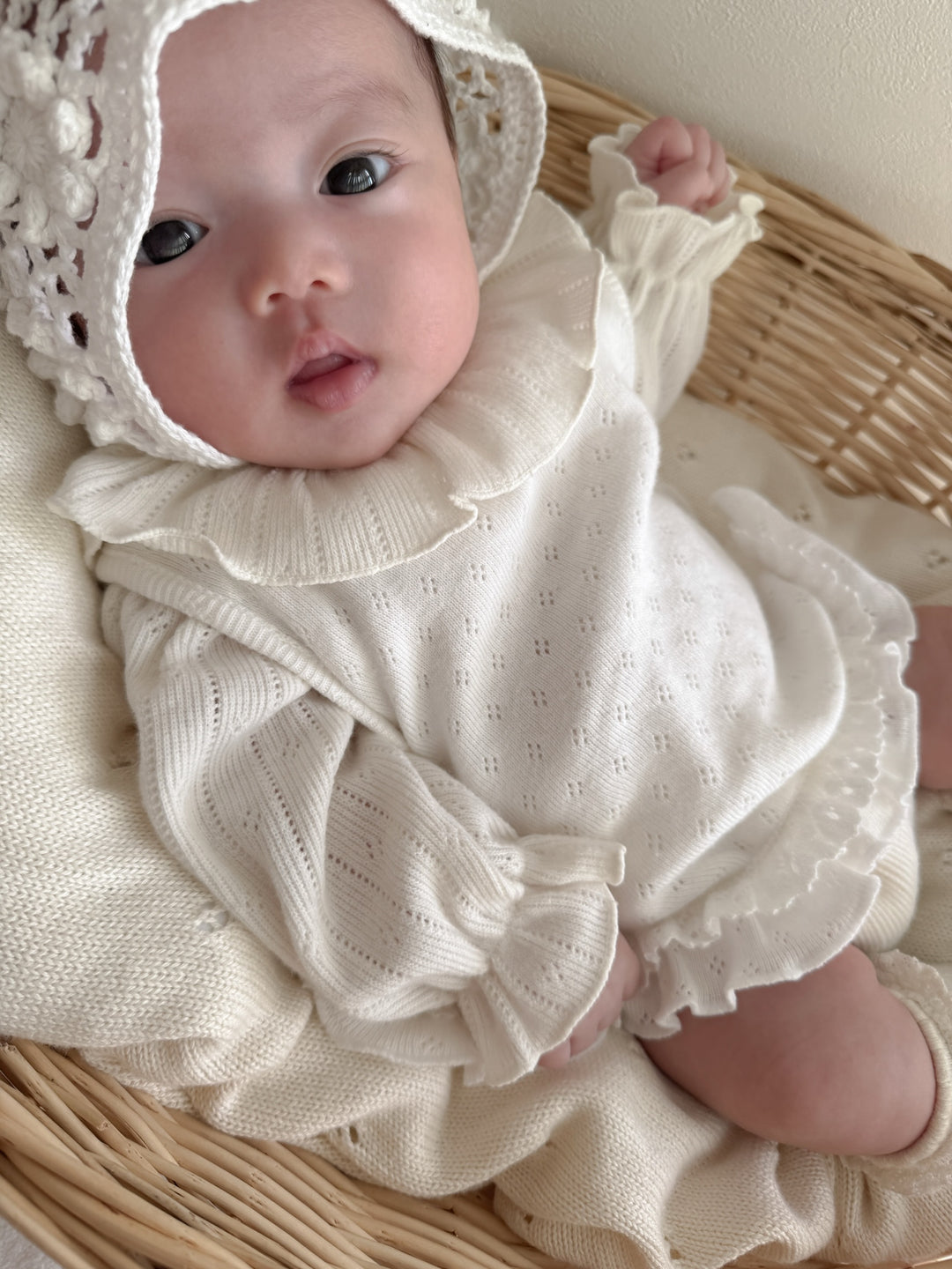 【11/17 再入荷】 monbebe / Frill Vest