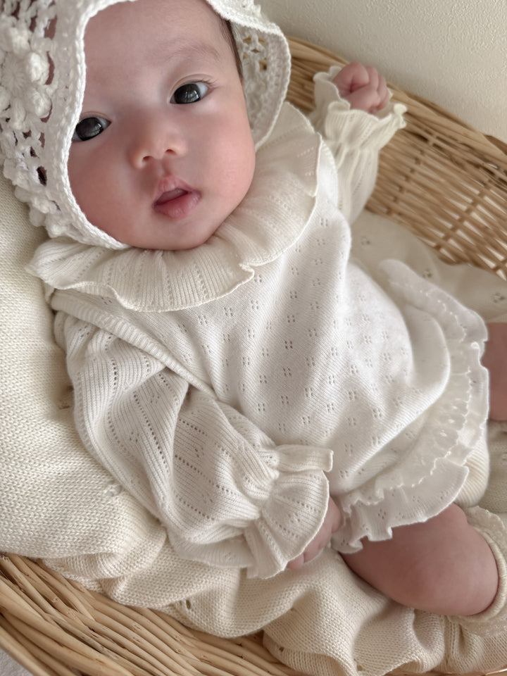 【11/17 再入荷】 monbebe / Frill Vest