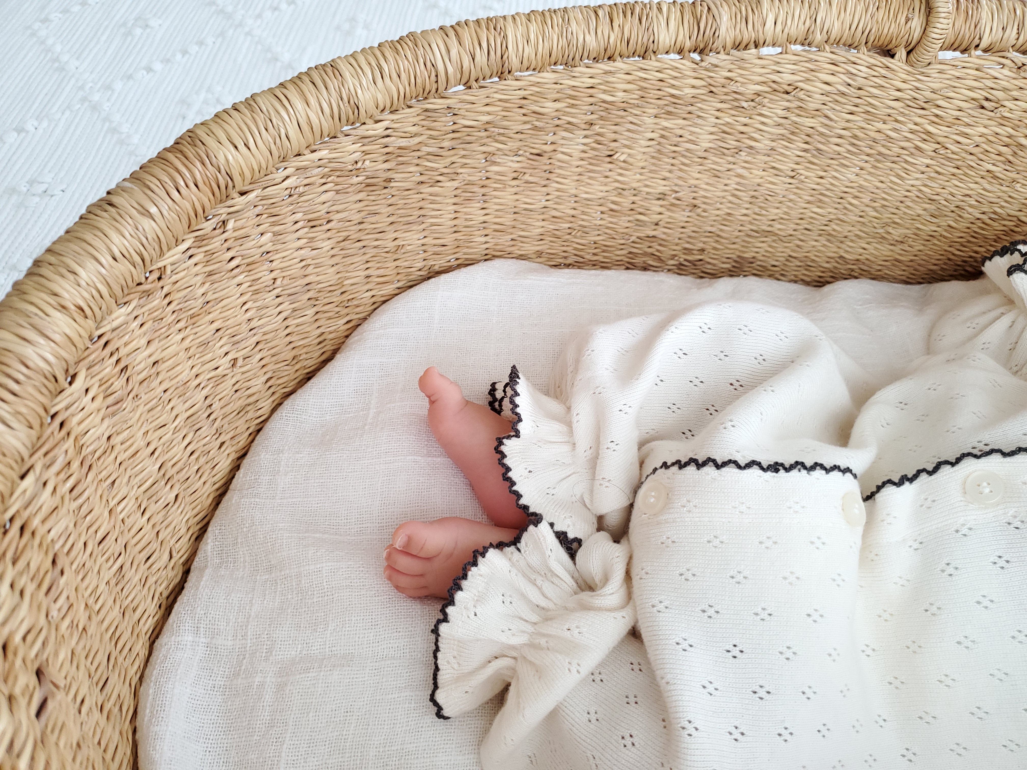 即納】monbebe / (長袖) hana picot lace suit – ciel de bébé