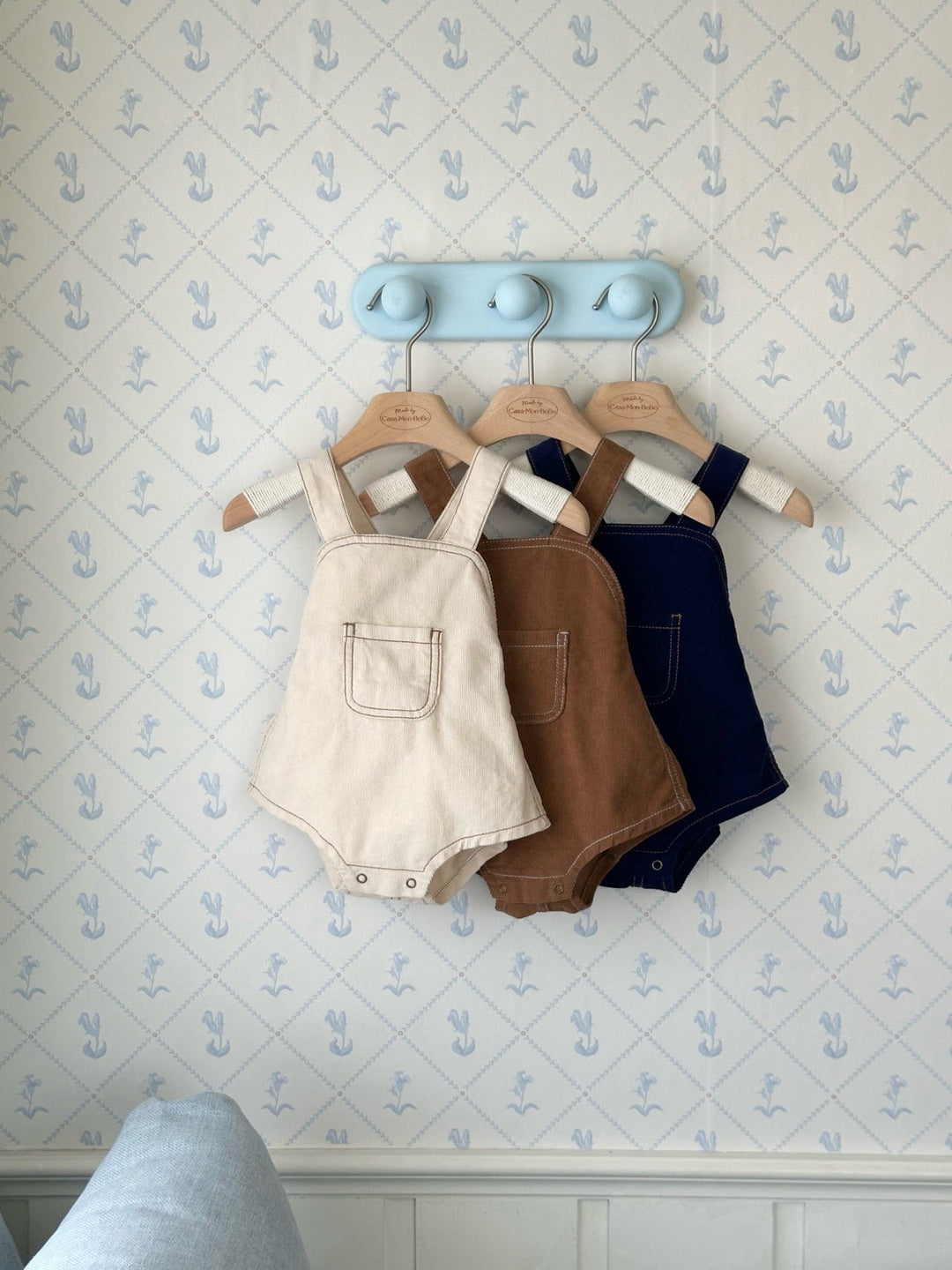 【予約】monbebe / Royal Corduroy Baby Suit