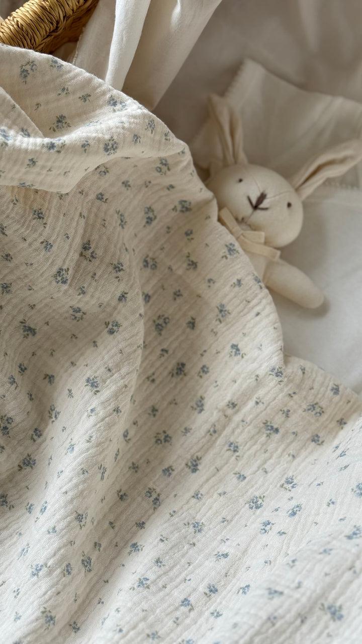1gram  / WooWoo Floral Gauze Blanket