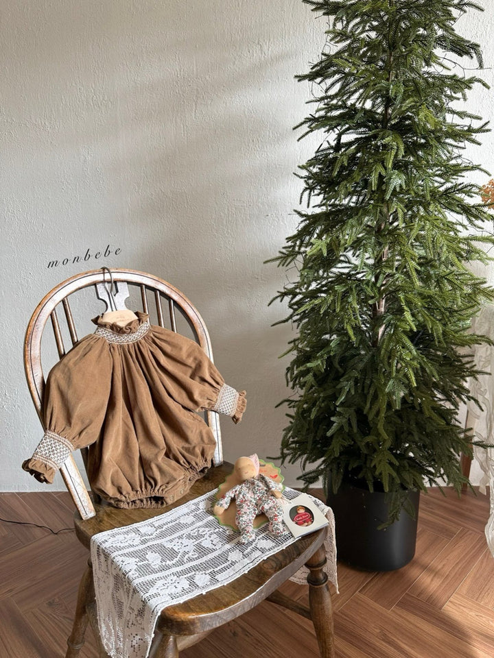 【新作:10/27以降発送】 monbebe / Charlotte smock suit