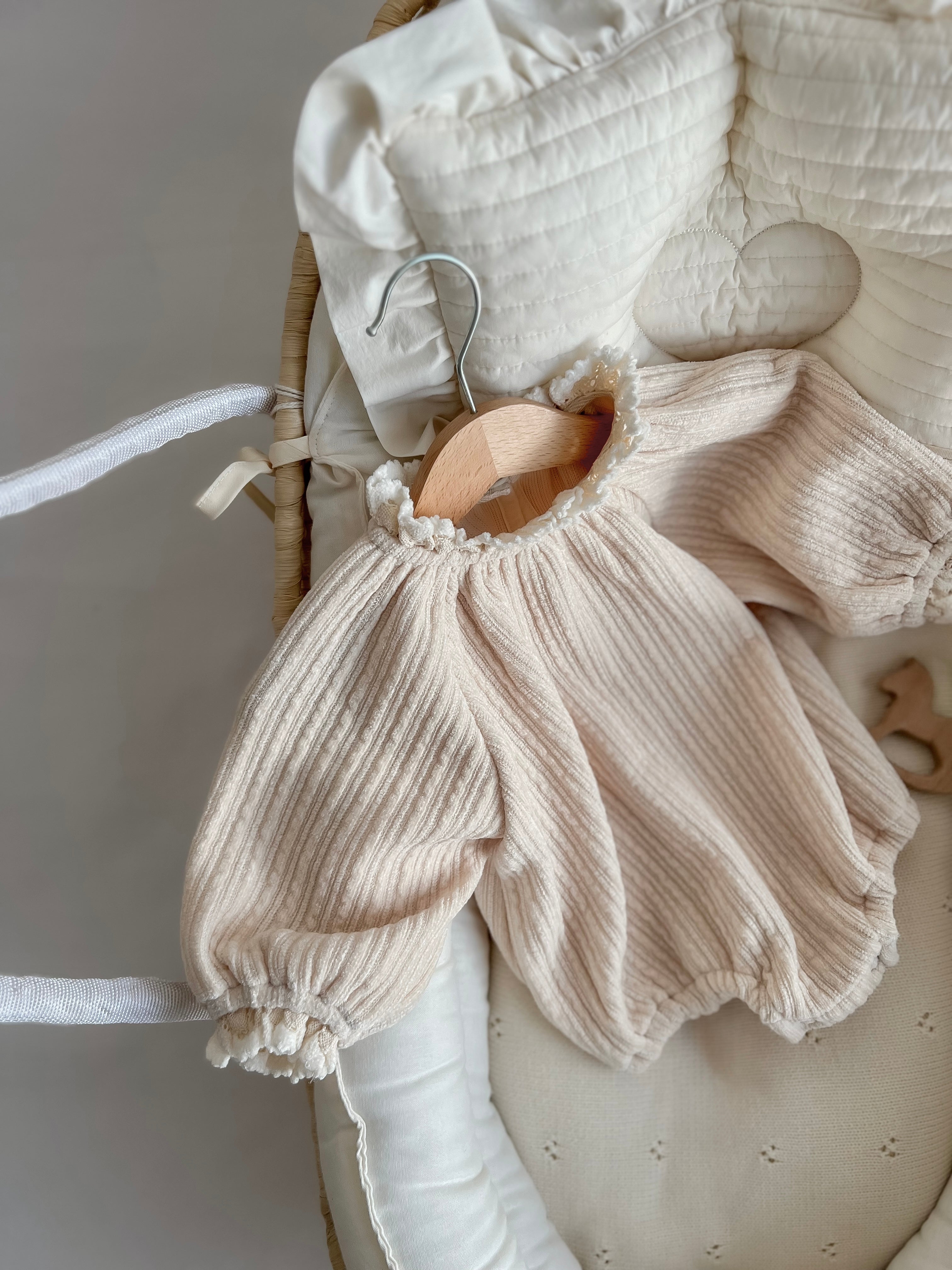 確認中/aさま / BEBE HOLIC 即納 bebe holic．blue check suspender suit［70・80］ | □ and