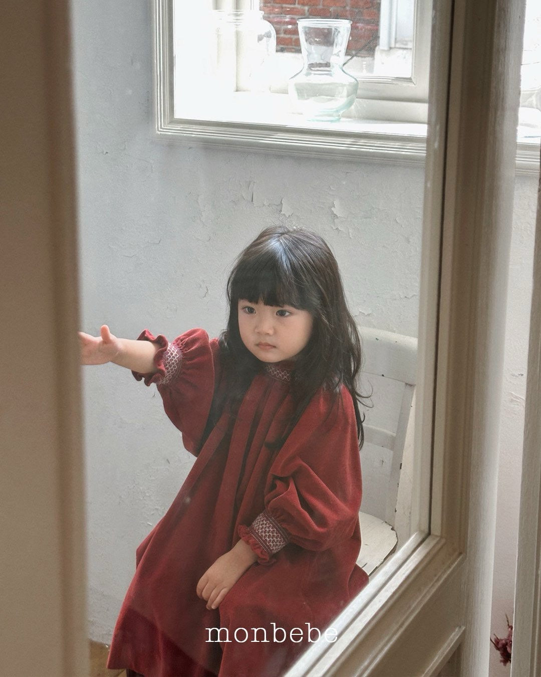 monbebe / Corduroy Smock Dress
