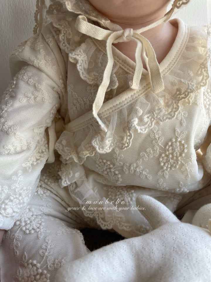 monbebe / Lace cozy suit