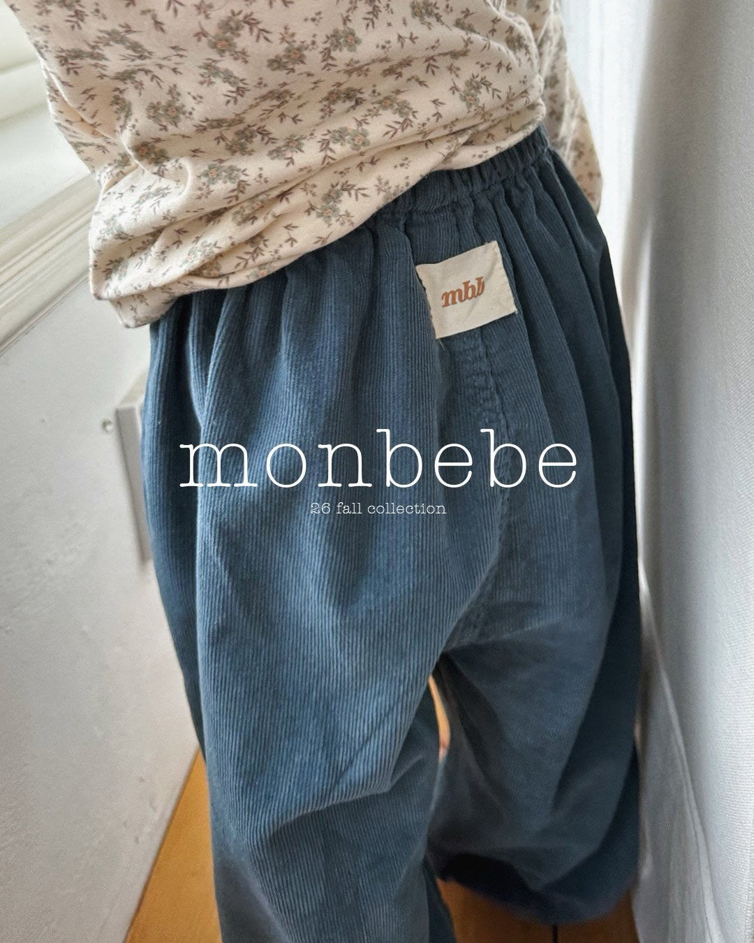 monbebe / embroidery pants
