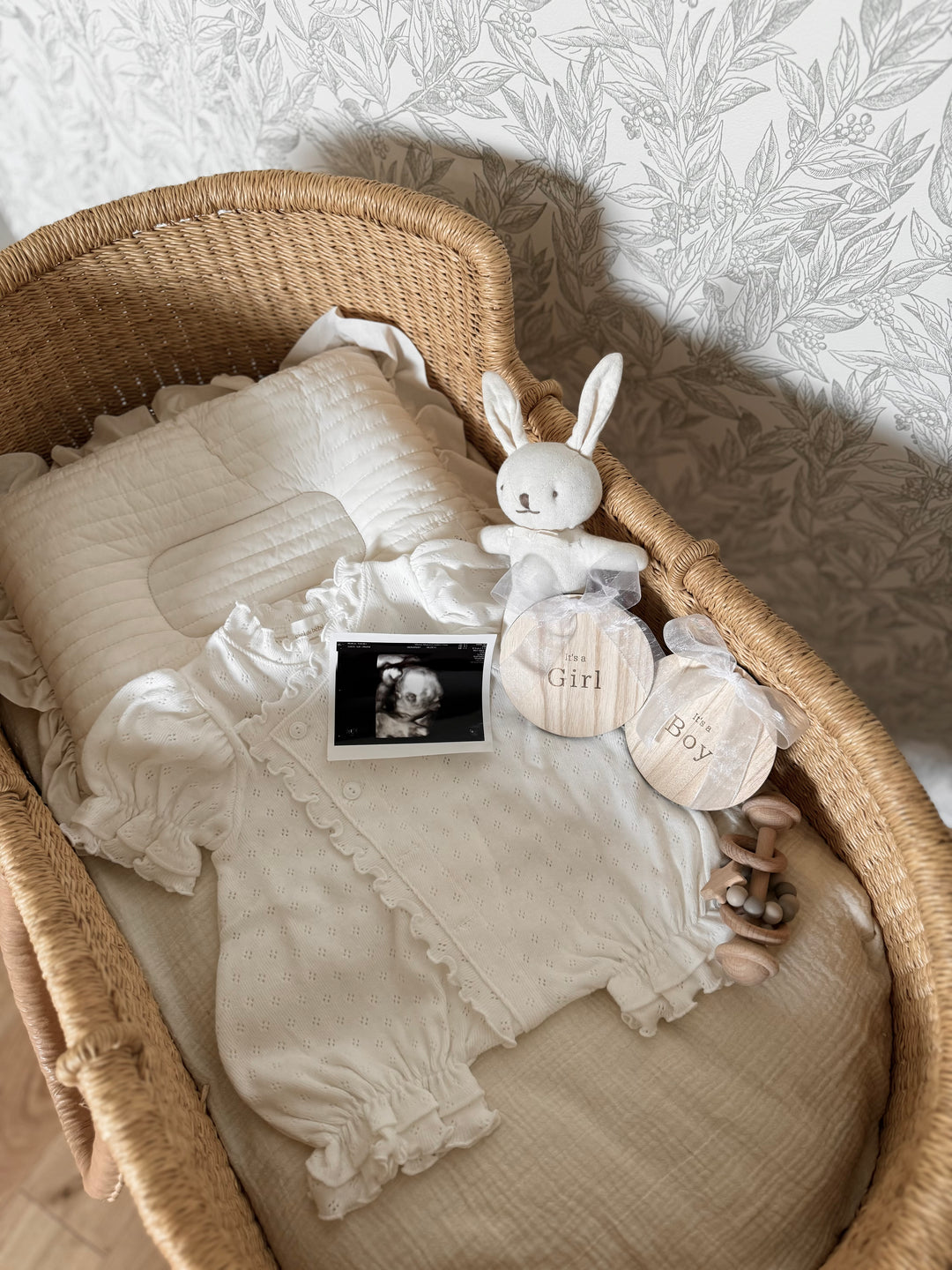 NENE × ciel de bébé /木製ジェンダーリビールプレート