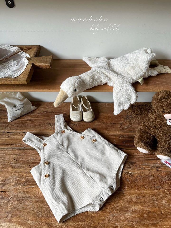 【8/15販売開始】 monbebe / Corduroy Suit (capset)