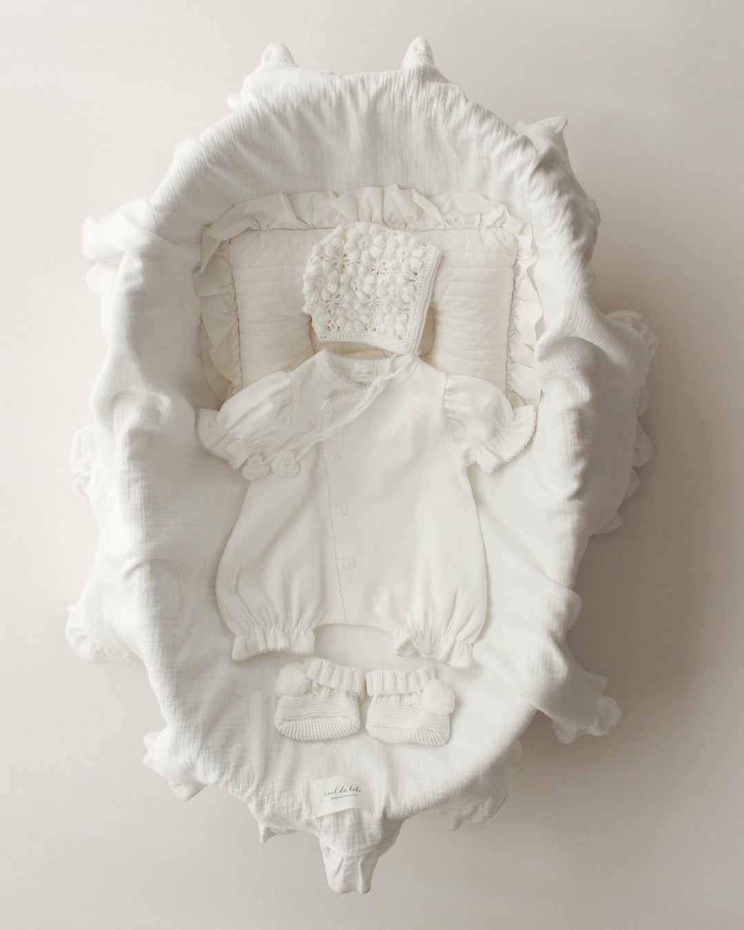 【2026夏新作】bébé / (半袖) Pure lumi suit