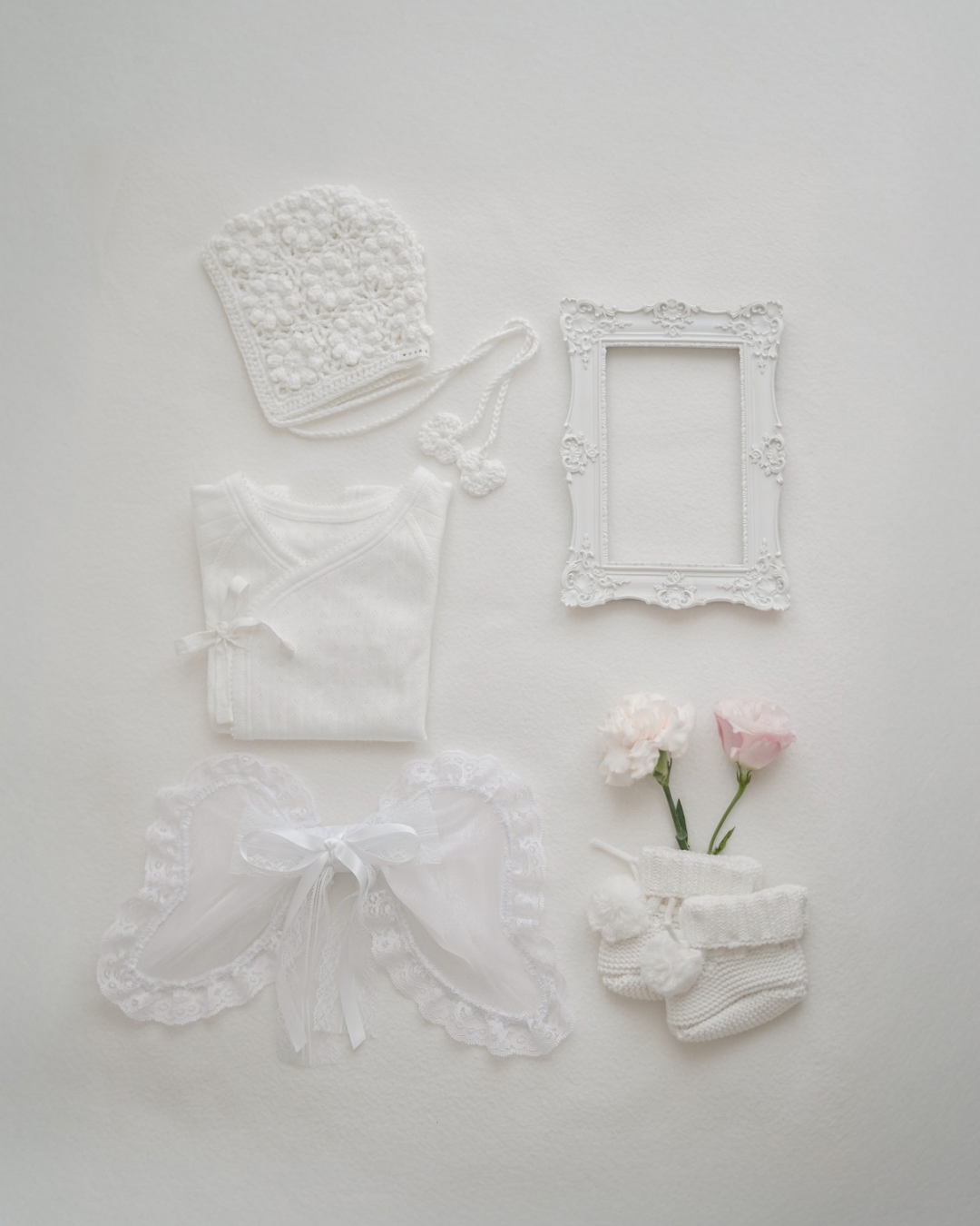 【silver】bébé/ (長袖) Picot glory suit