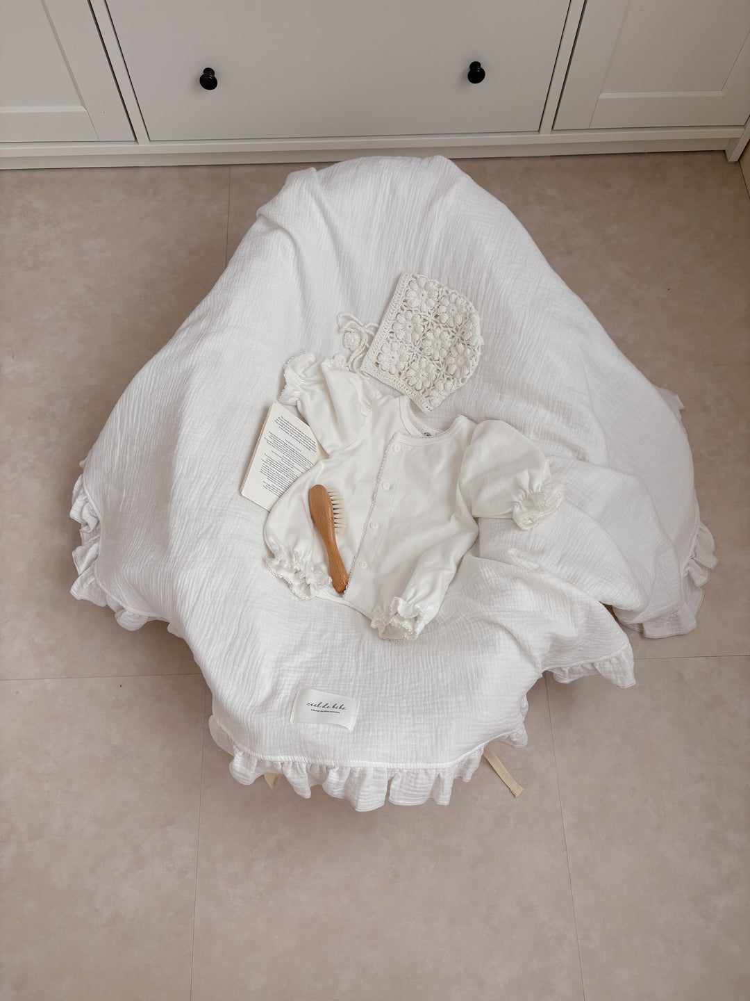 bébé / Luna Round Frill Blanket