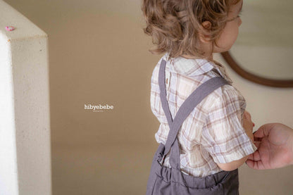 hibyebebe / Cozy linen suspenders