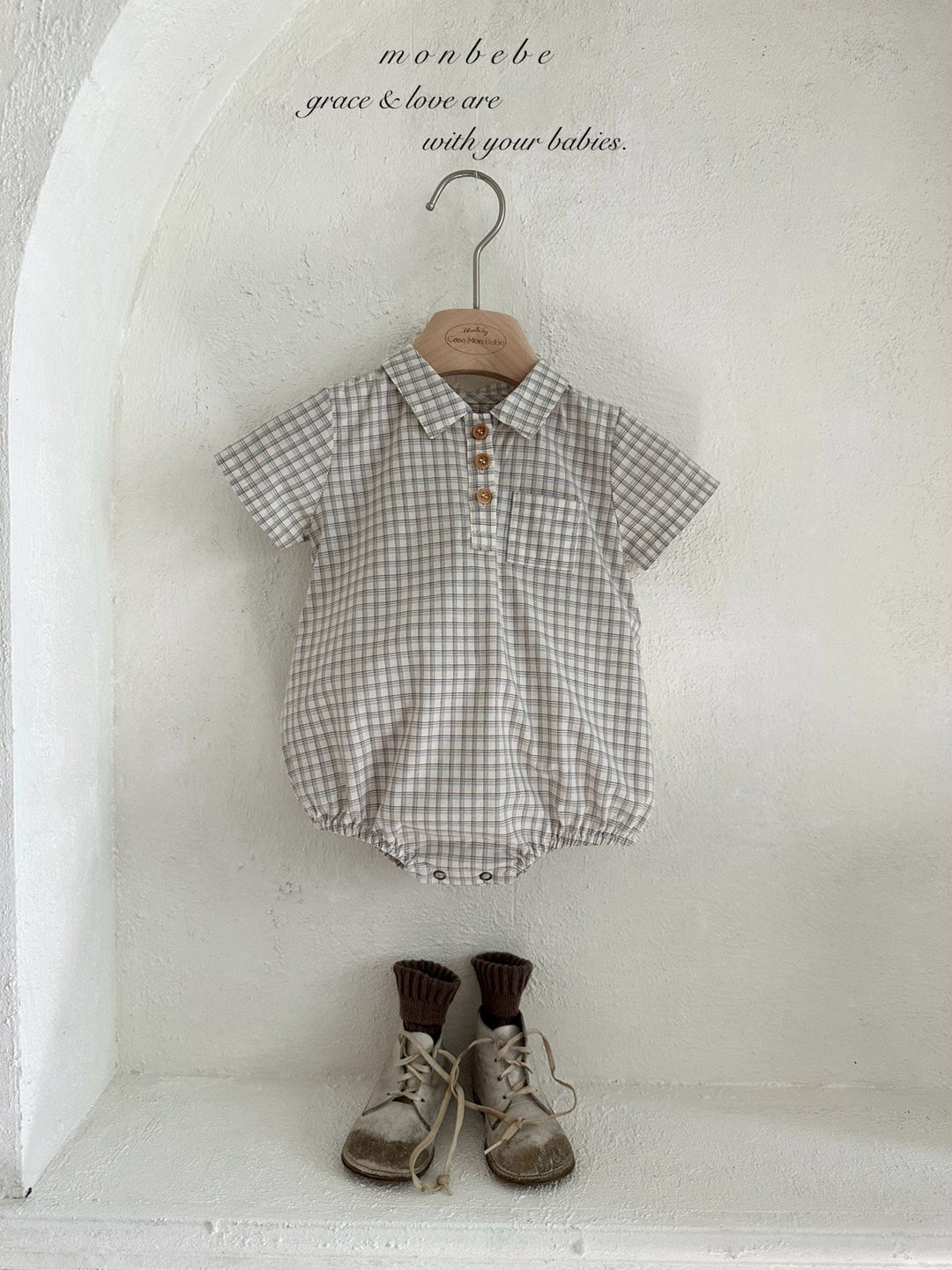 【monbebe夏新作】monbebe / Rio Check Suit