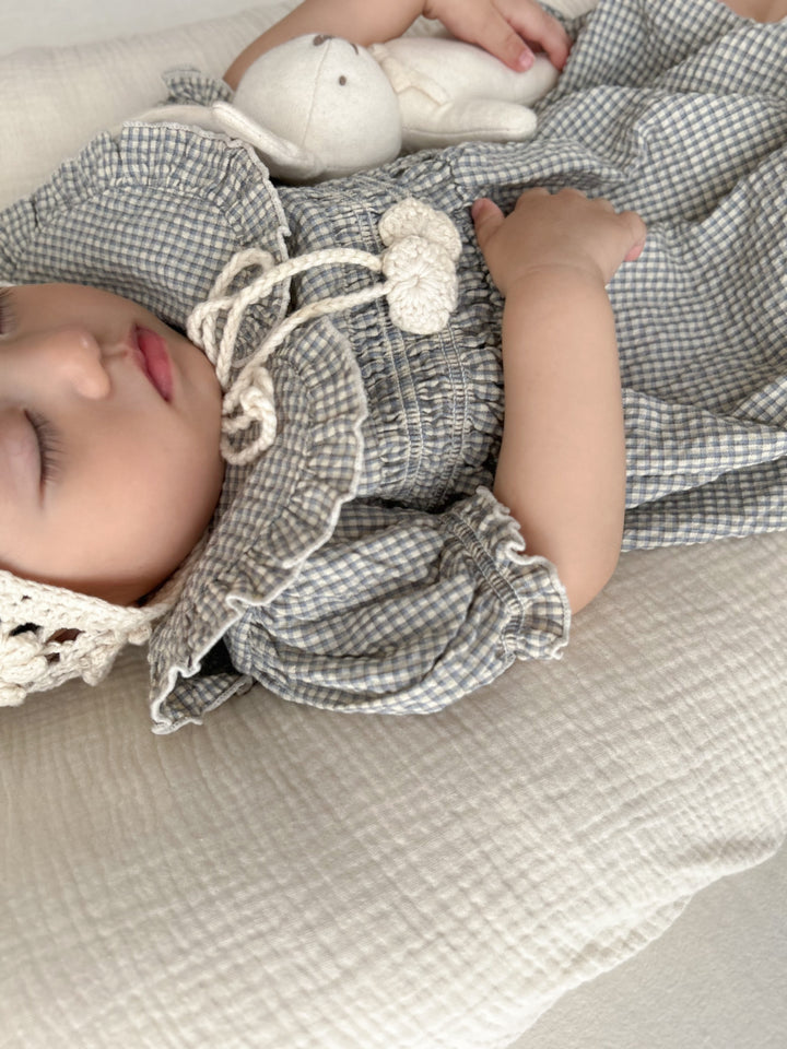 【カート追加時30%OFF】monbebe / Smocked zimmer suit