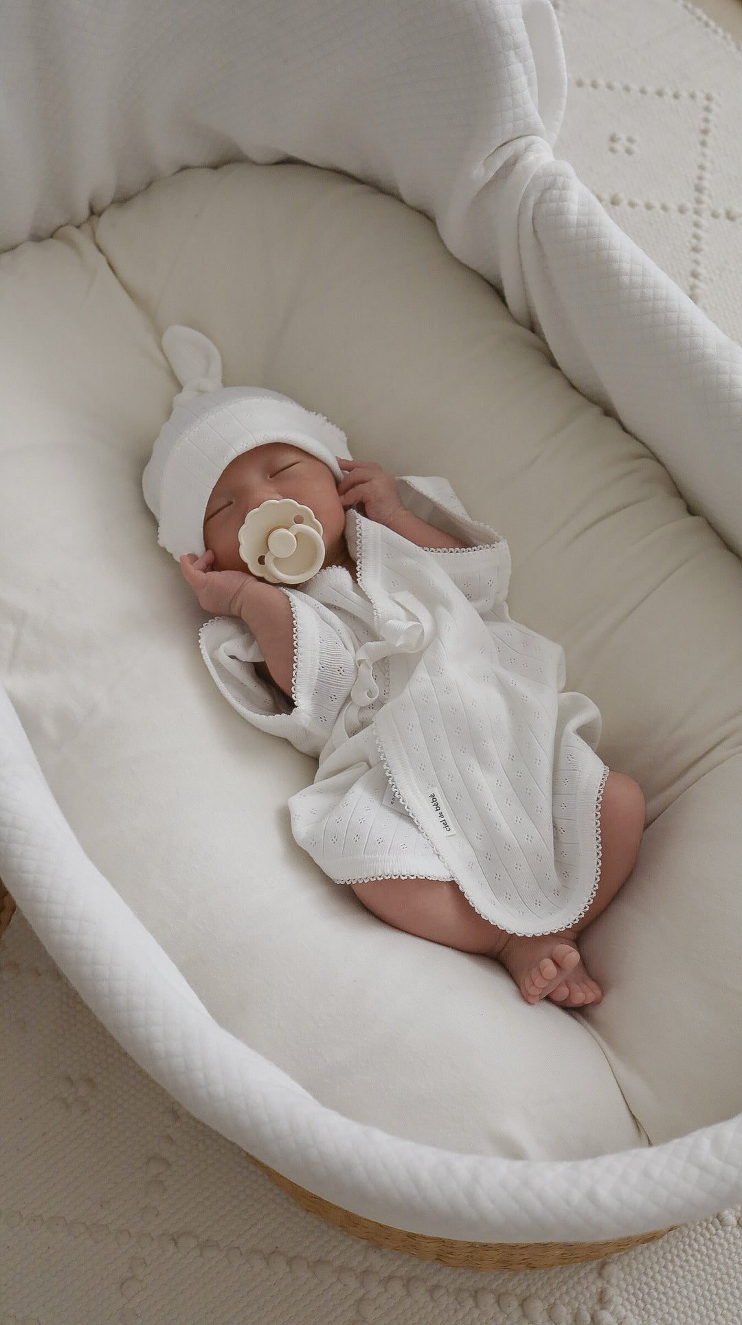 【即納】bébé / 【半袖】Savon Organic underwear (短肌着ype)