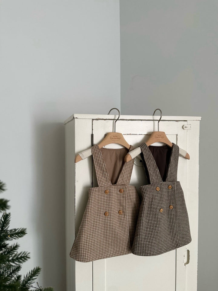 monbebe / Window Check dress