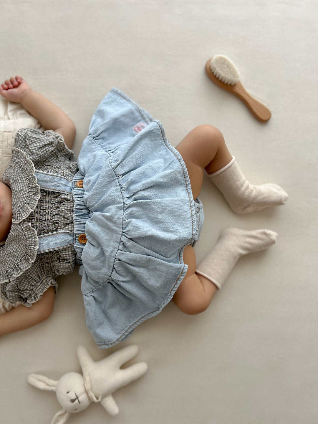 【カート追加時30%OFF】monbebe / Smocked zimmer suit