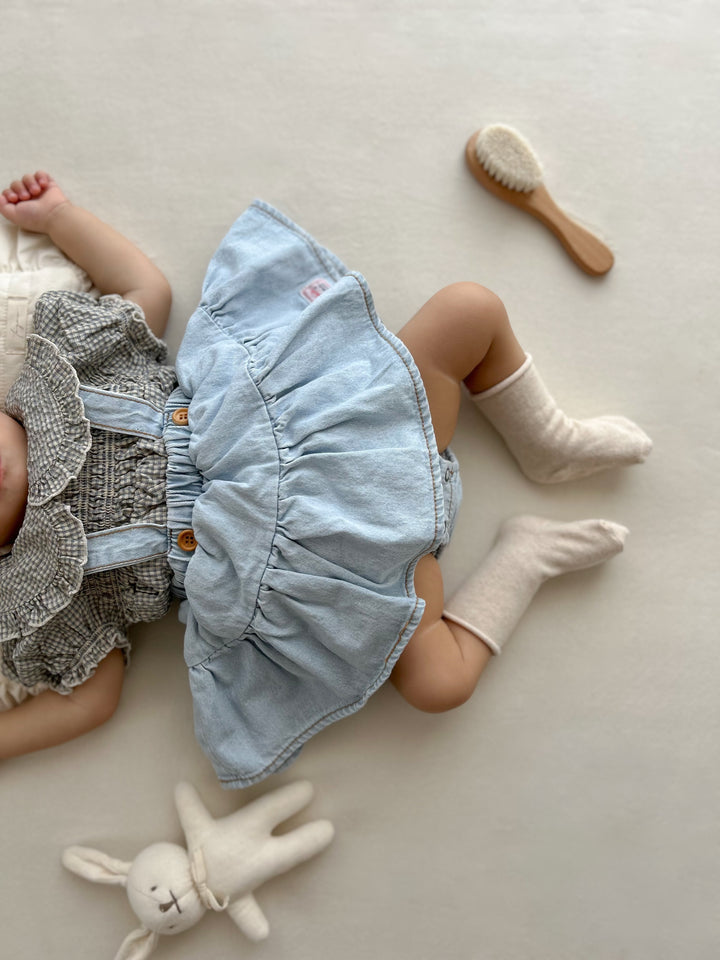 【カート追加時30%OFF】monbebe / Smocked zimmer suit