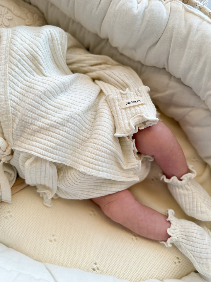 peekaboo  / (長袖) ann newborn set