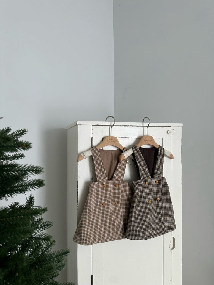 monbebe / Window Check dress