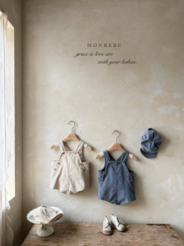 【8/15販売開始】 monbebe / Corduroy Suit (capset)