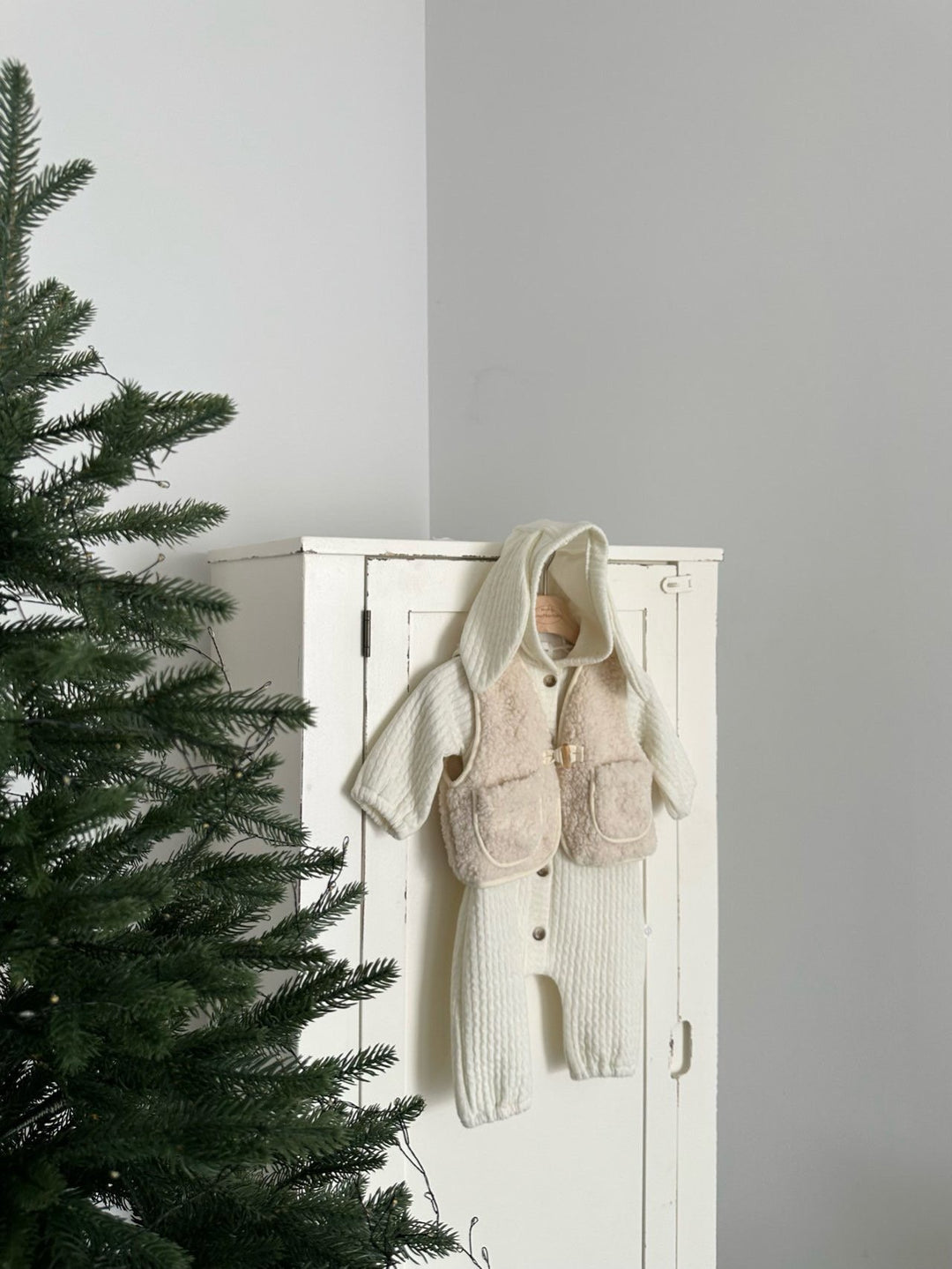 【11/28 brown S再入荷】 monbebe / Bebe wool vest