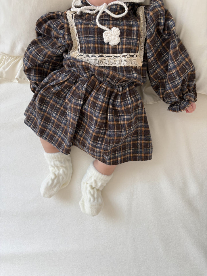 【新作 11/12発売 】monbebe / Lope Check suit