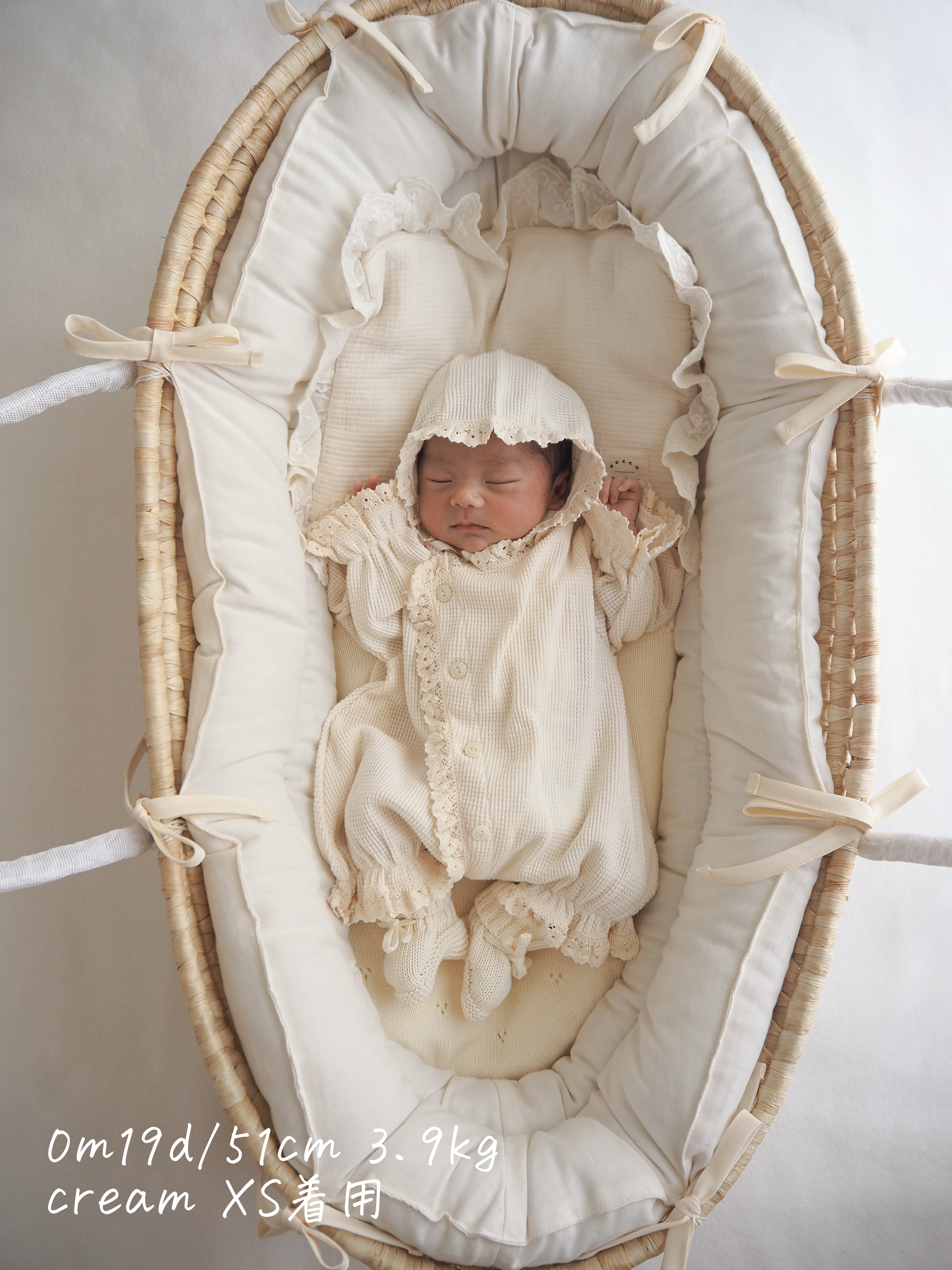 即納】bébé / (長袖) waffle glory suit – ciel de bébé